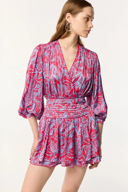 Markdowns Mini Dress Colleen - Pink Pop Tiger