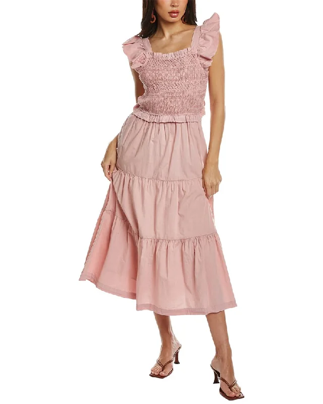 Unmissable Offer SEA NY Simona Smocked Dress