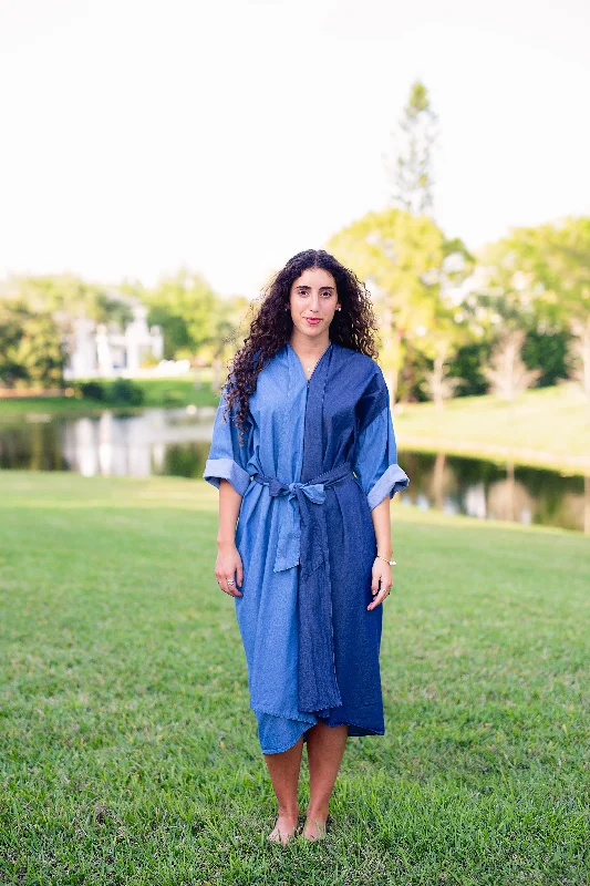 Great Deals Keiko Dress - Denim Duo