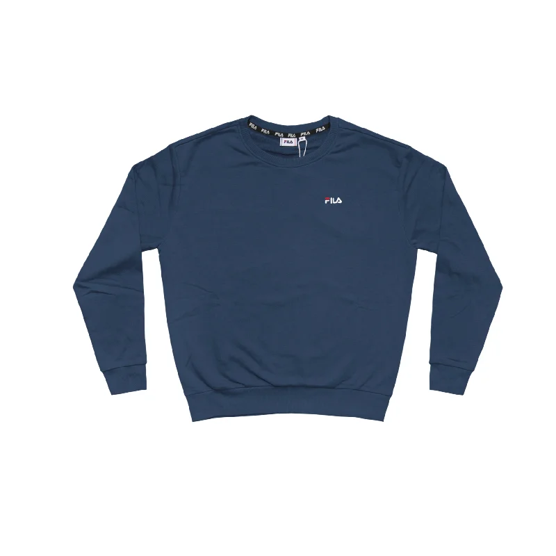 Exclusive Savings Cropped Crew Bantin - Medieval Blue