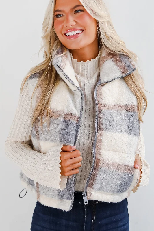 Loyalty Reward Snuggly Favorite Teddy Puffer Vest
