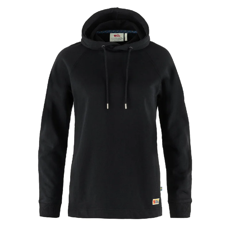 Overstock Sale Fjallraven Womens Vardag Hoodie Black