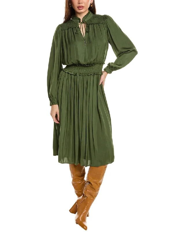 Bargain Prices T Tahari Split Neck Dress