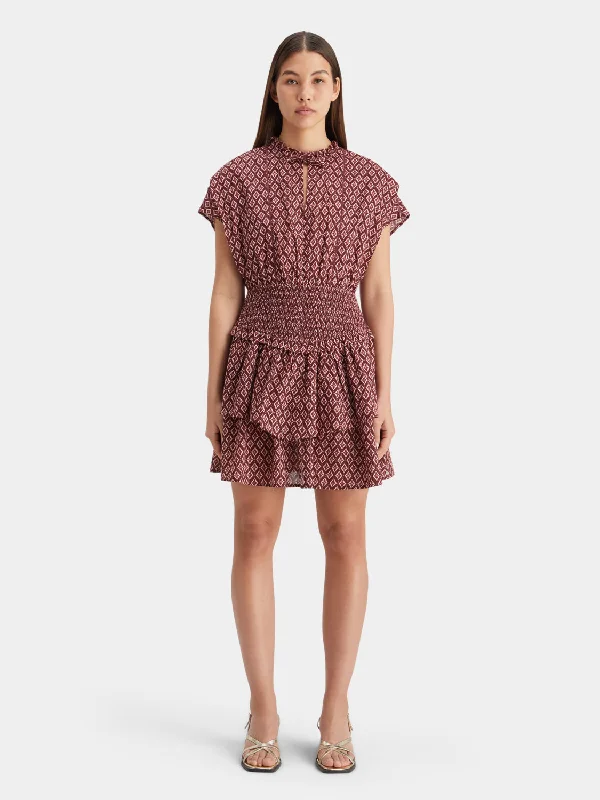 Price Rollback Smocked mini dress