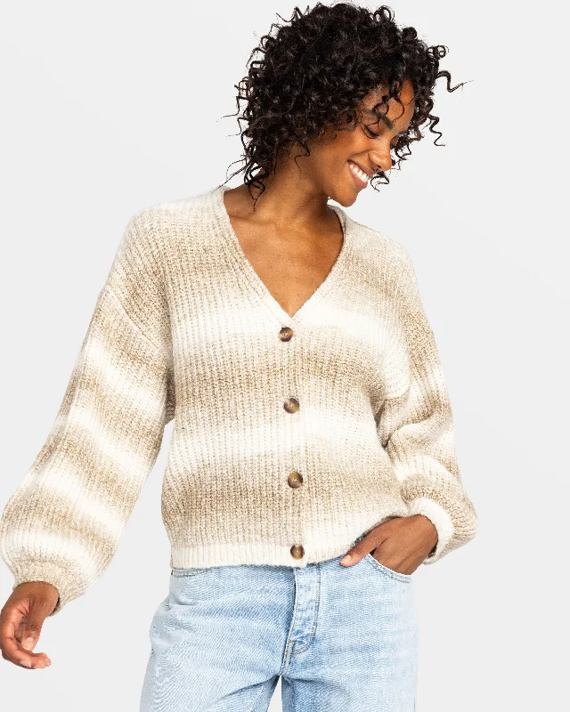 Lowest Price Marble Tiles Cardigan - Parchment