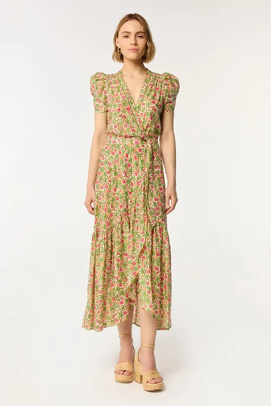 YEAR-End Clearance Long Dress Baba - Pink Honolulu