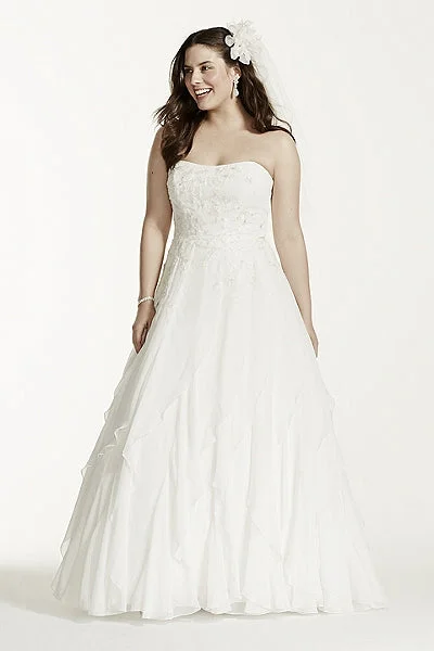 Savings Galore David's Bridal White Wg2647