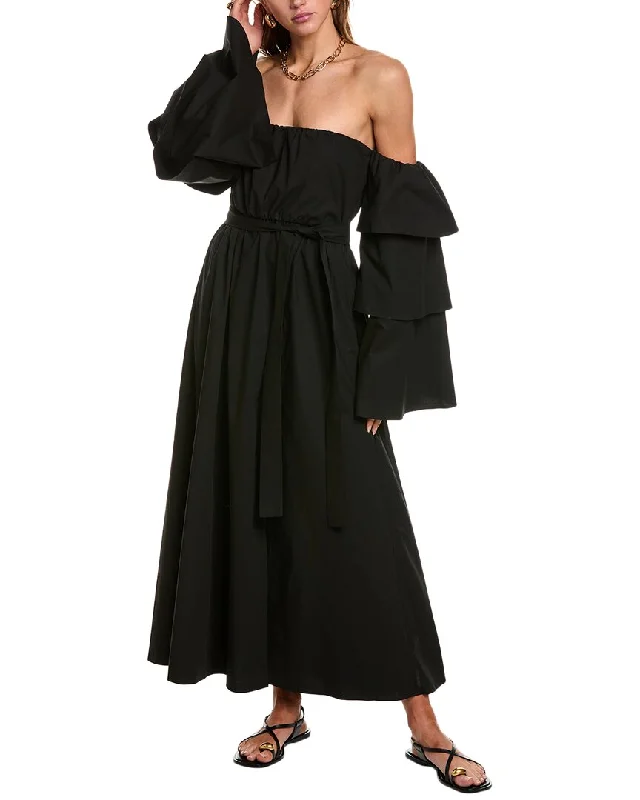 Super Deal RED Valentino Off-The-Shoulder Dress