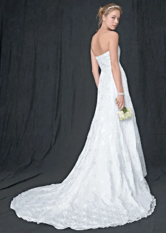 Best Bargains David's Bridal Ivory Allover Lace
