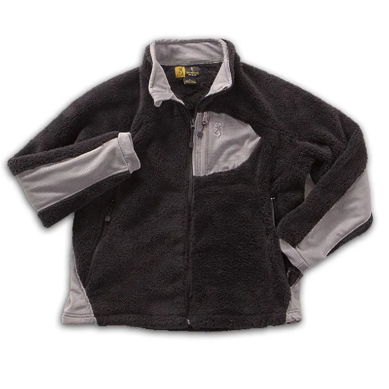 Discount Extravaganza Browning Women's Buckmark Fleece Full Zip Jacket Black, Medium