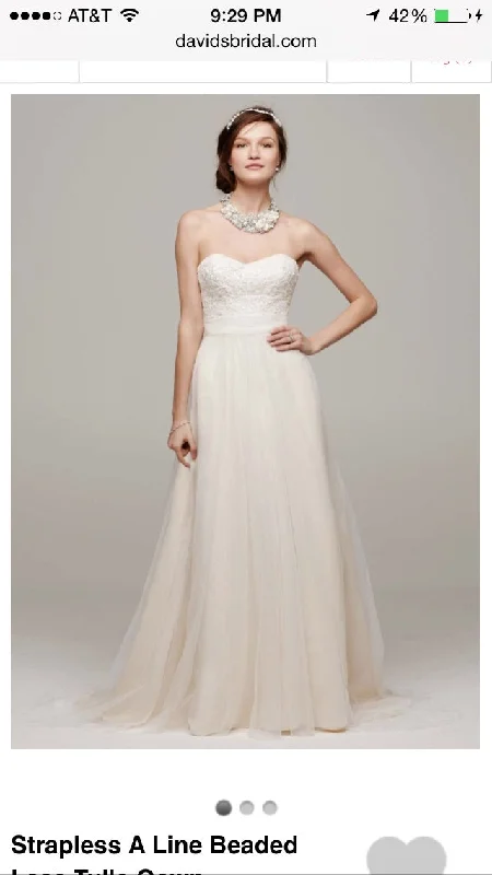 New Arrival David's Bridal WG3586
