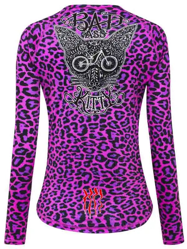 The Best Prices Badass Kitty Women's Long Sleeve MTB Jersey
