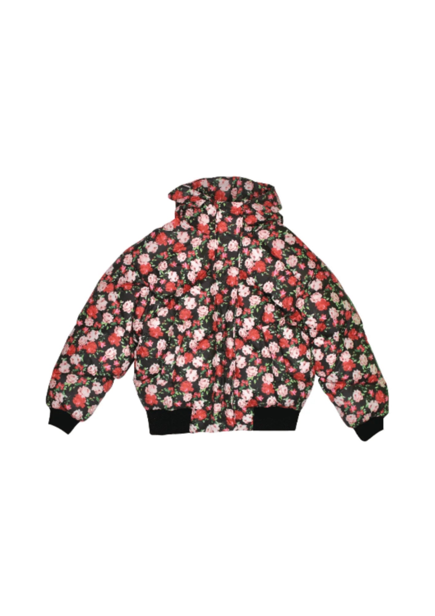 Clearance Items DOWN JACKET WITH FLORAL PRINT