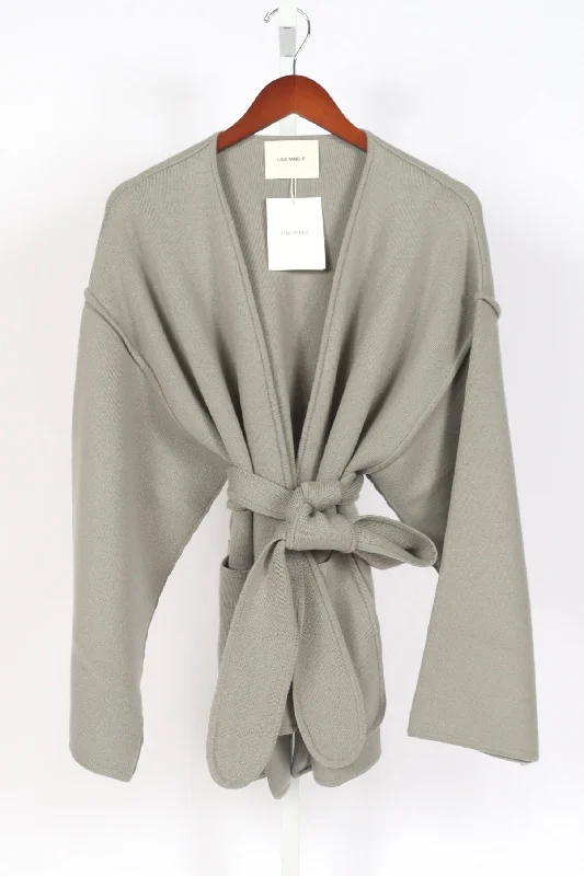 Special Price Fiora Cardigan Coat - Pebble