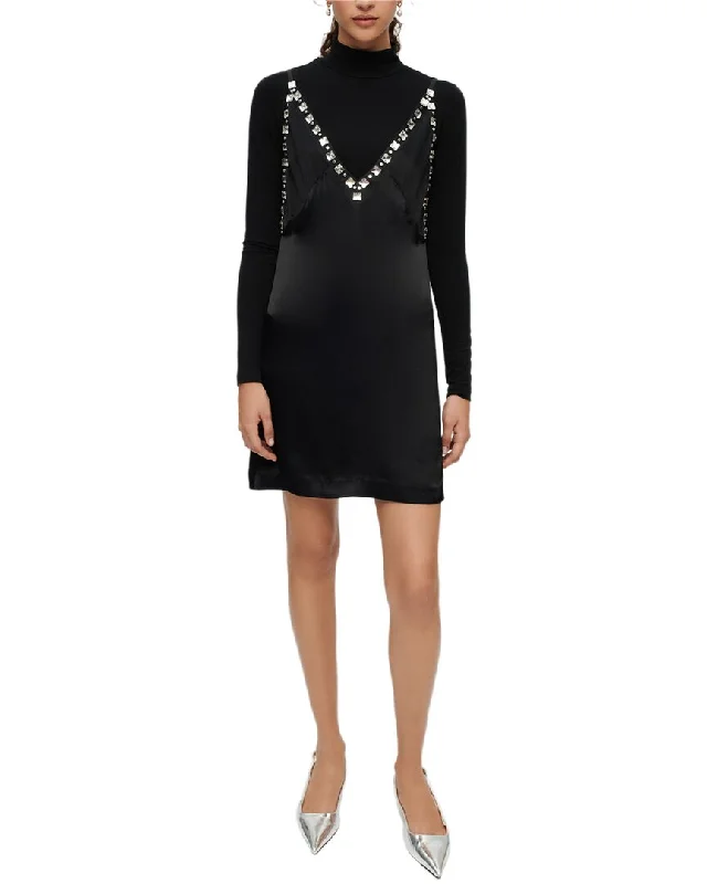 Overstock Maje Radeau Mini Dress