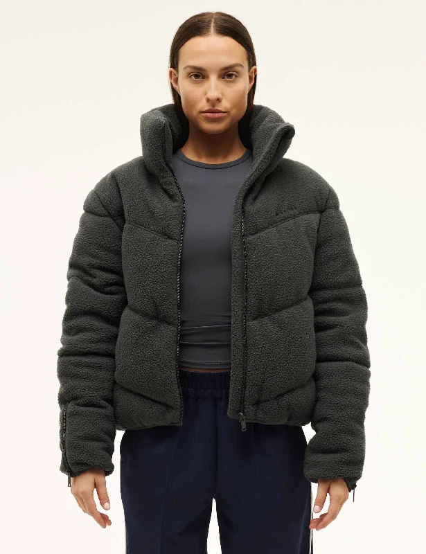 Mega Sale Fortune Sherpa Jacket - Marine Blue