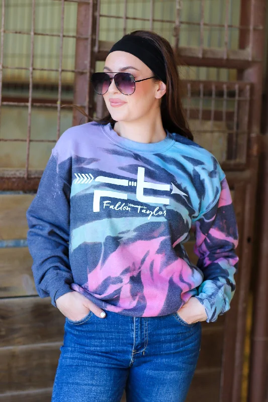 Savings Event FT LOGO TIE DYE CREWNECK