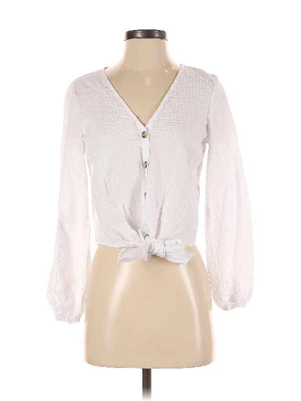 Shop and Save Long Sleeve Blouse