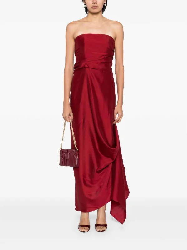 Big Savings Caravaggio Dress In Rouge