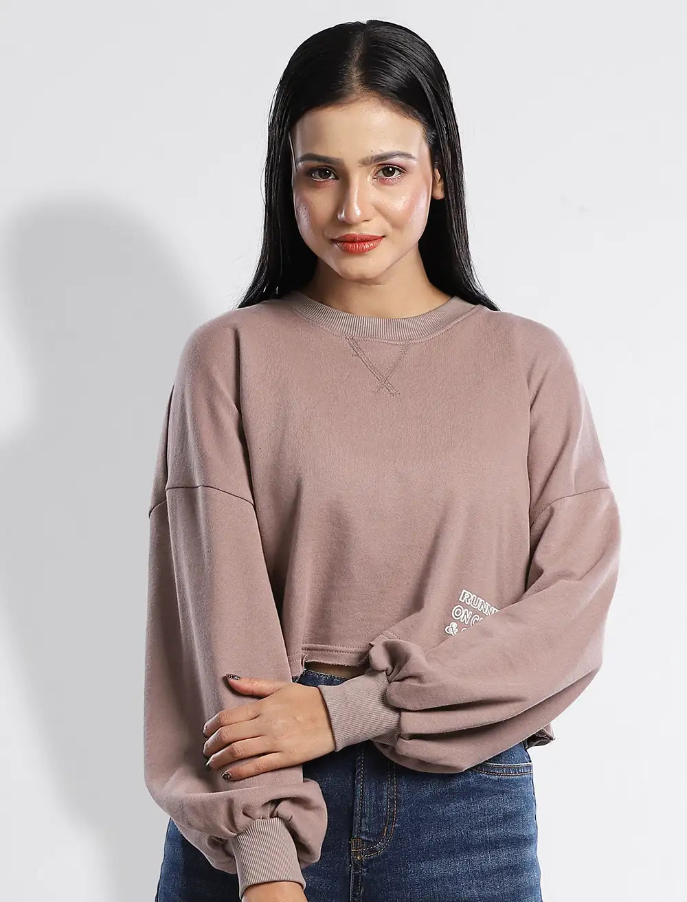 Limited Availability Crop Sweatshirt