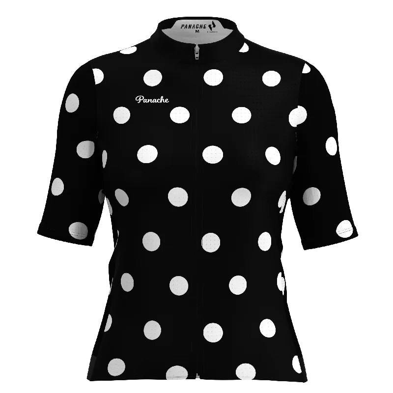 Fantastic Offers W's Speed Air Jersey -  Black Polka