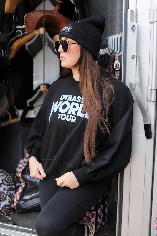 Must-Have Deals DYNASTY WORLD TOUR BLACK PULLOVER
