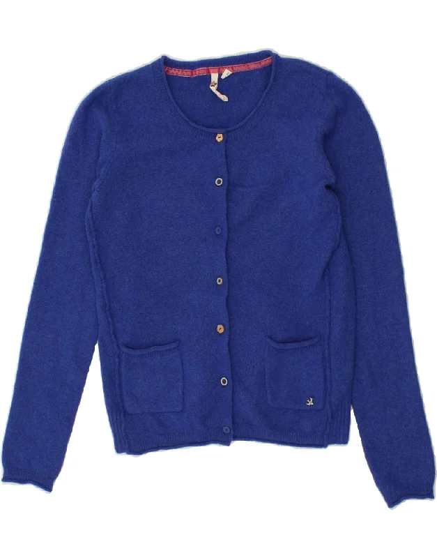 Limited Time Discount WHITE STUFF Womens Cardigan Sweater UK 10 Small Blue Nylon