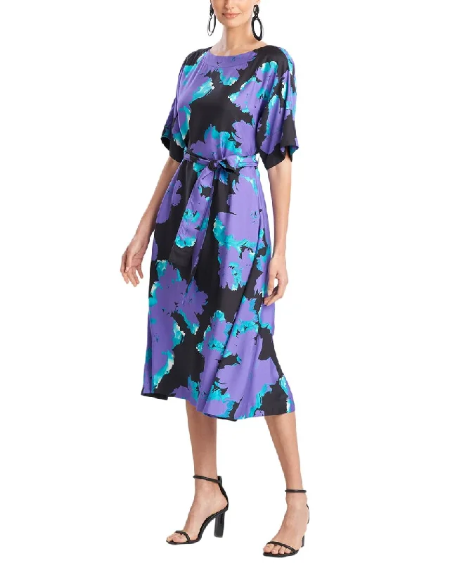 Sale Event Natori Taichou Silk-Blend Dress
