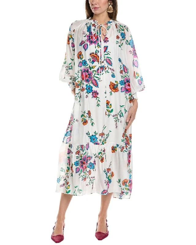 Price Drop Diane von Furstenberg Fortina Silk-Blend Shift Dress