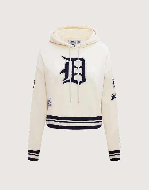 Final Markdown Pro Standard Detroit Tigers Retro Classic Rib Cropped Hoodie