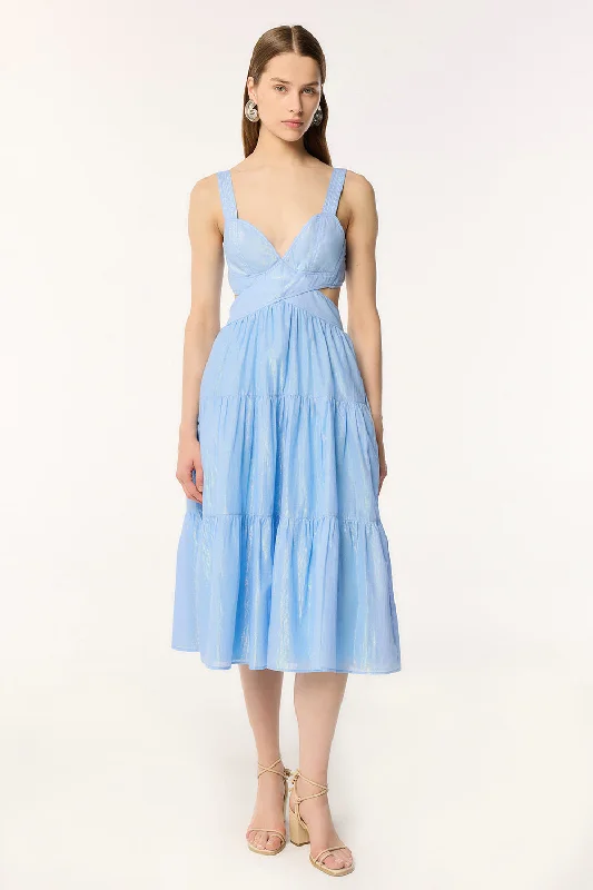 Fantastic Offers Long Dress Coco - Light Blue
