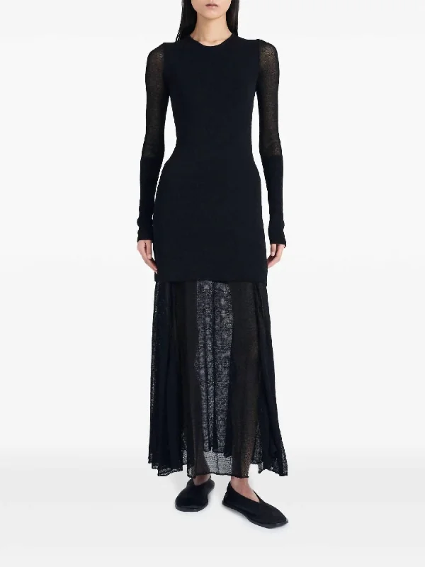 Midnight Madness Anita Dress In Black