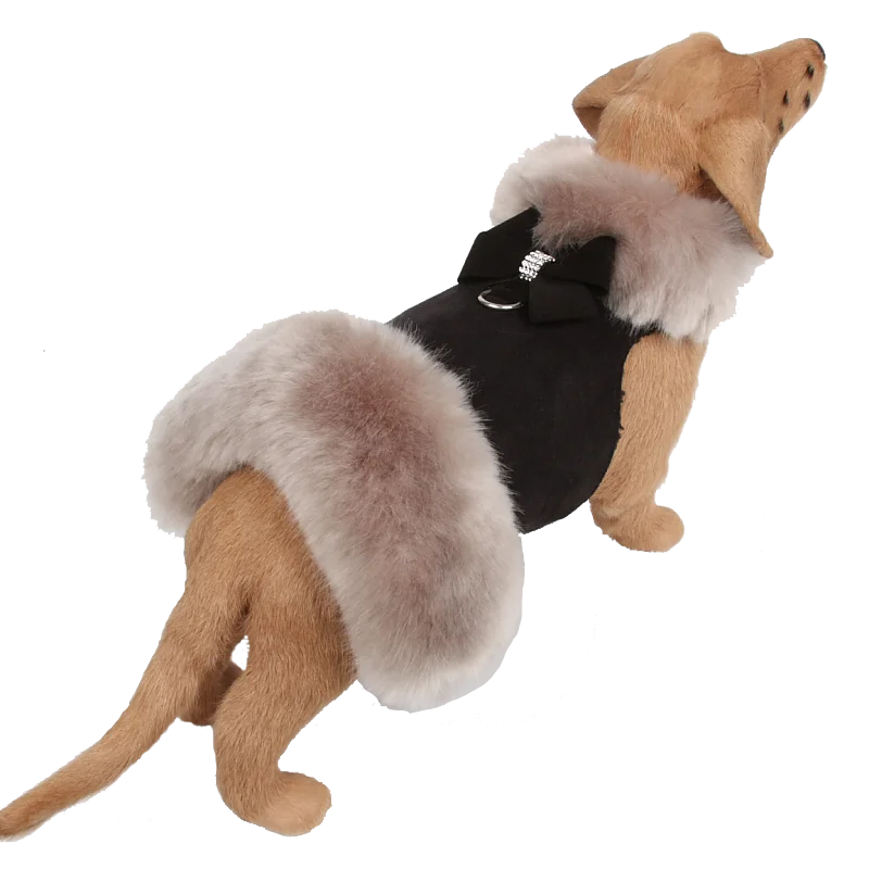 Can't Miss Nouveau Bow Soft Silver Fox Fur Coat
