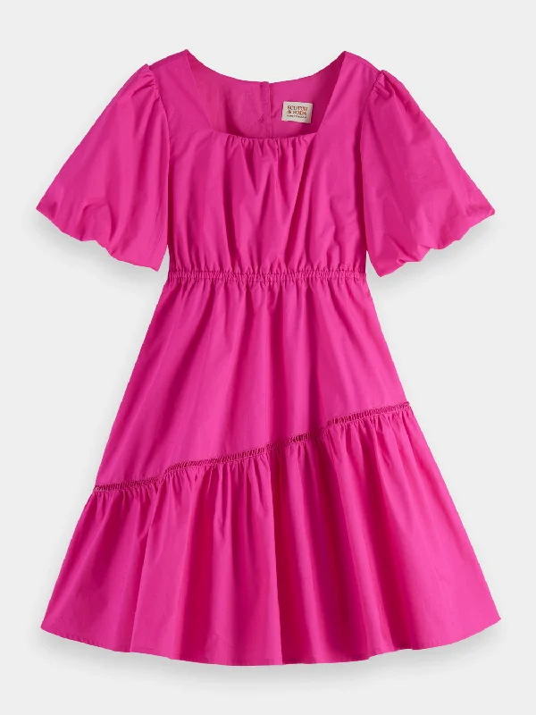 Value Deals Kids - Voluminous tape detail dress