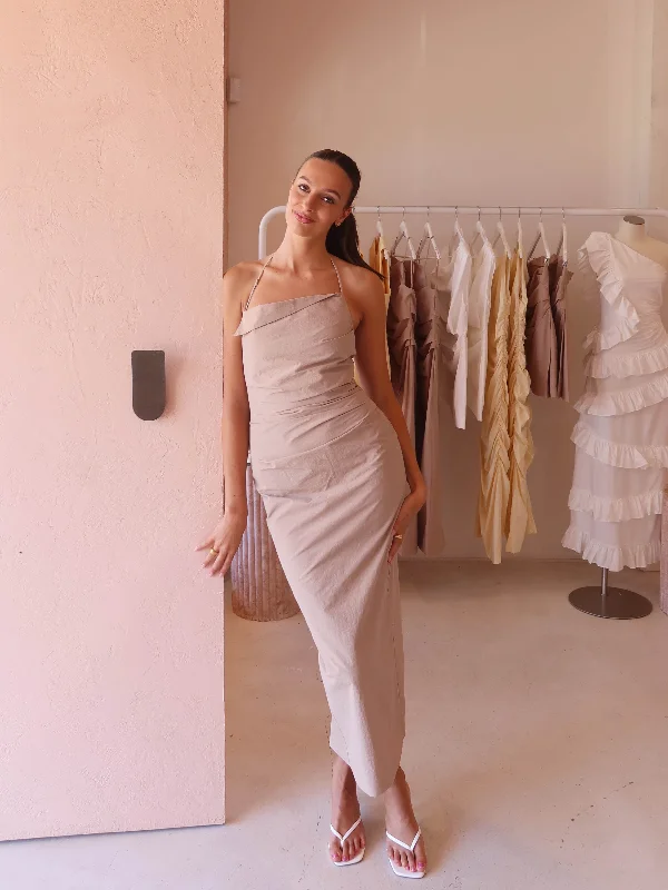 Clearance Event One Of Others Lucetta Dress in Taupe