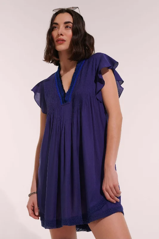 Seasonal Sale Mini Dress Sasha - Royal Blue