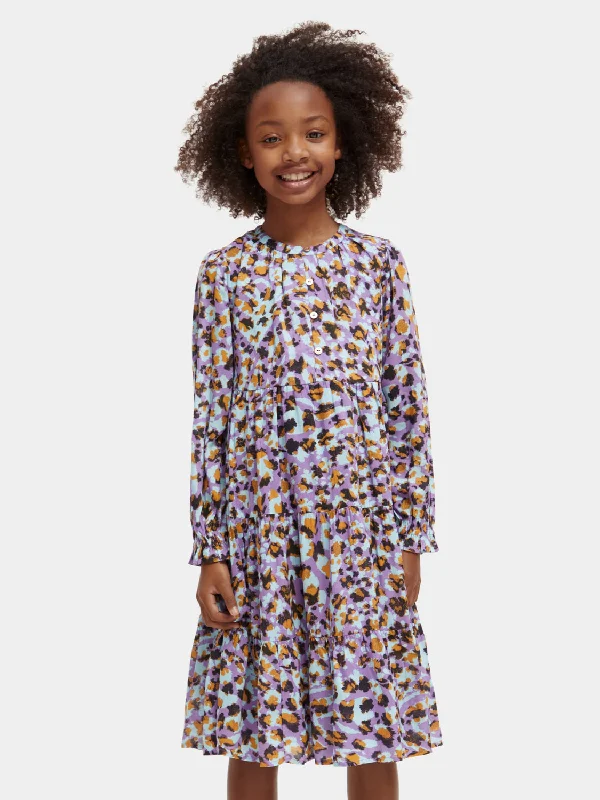 Clearance Event Kids - Printed panelled dress