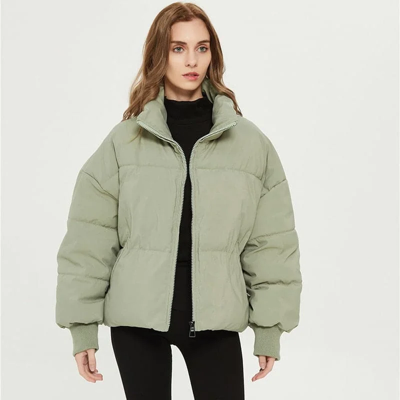 Savings Event DressBetty - Winter Zipper Pockets Female Warm Elegant Coat