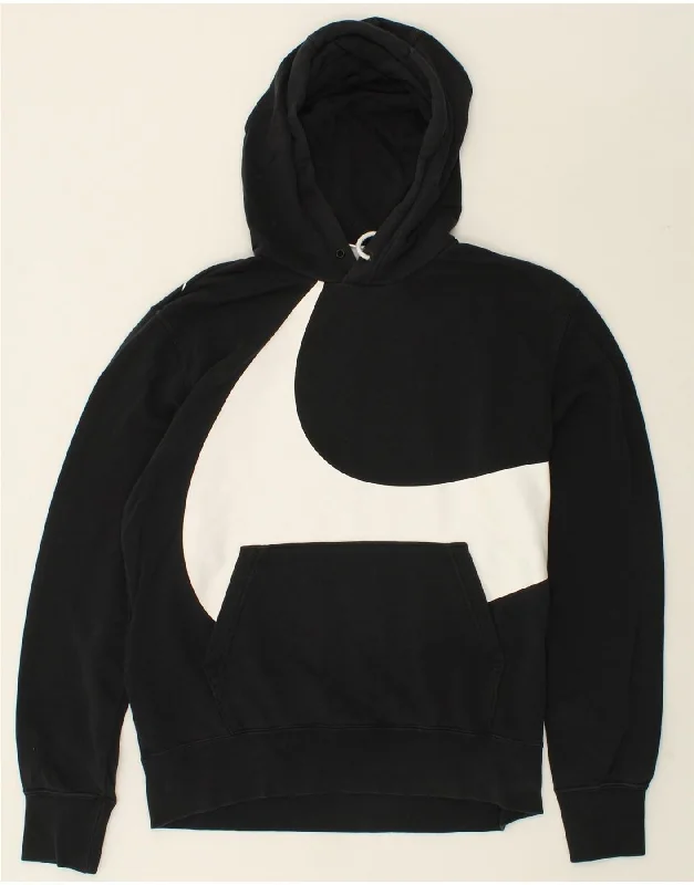 Unbeatable Prices NIKE Womens Oversized Graphic Hoodie Jumper UK 14 Medium Black Cotton Unbeatable Prices NIKE Womens Oversized Graphic Hoodie Jumper UK 14 Medium Black Cotton