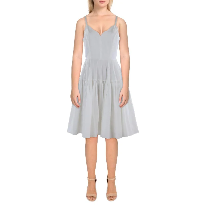 Mega Deal Womens Organic Cotton Tiered Mini Dress