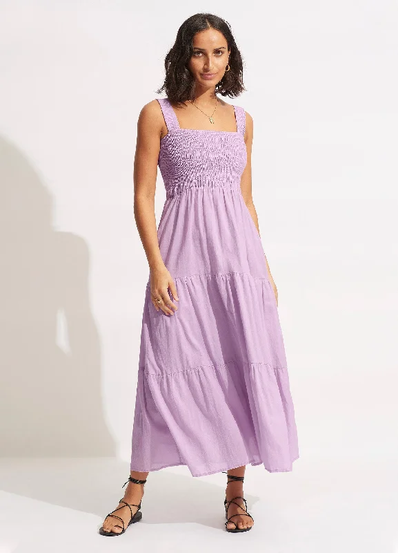Year-End Sale Boathouse Dress - Lilac