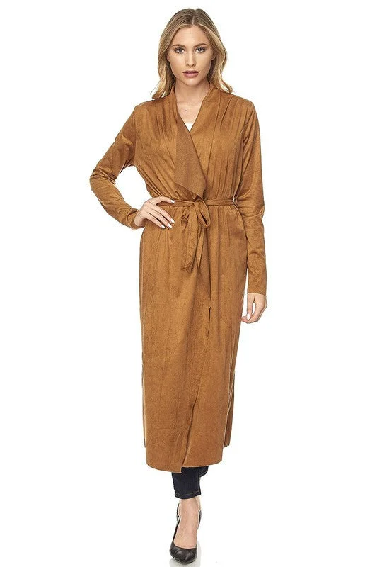 Instant Discount Suede Duster