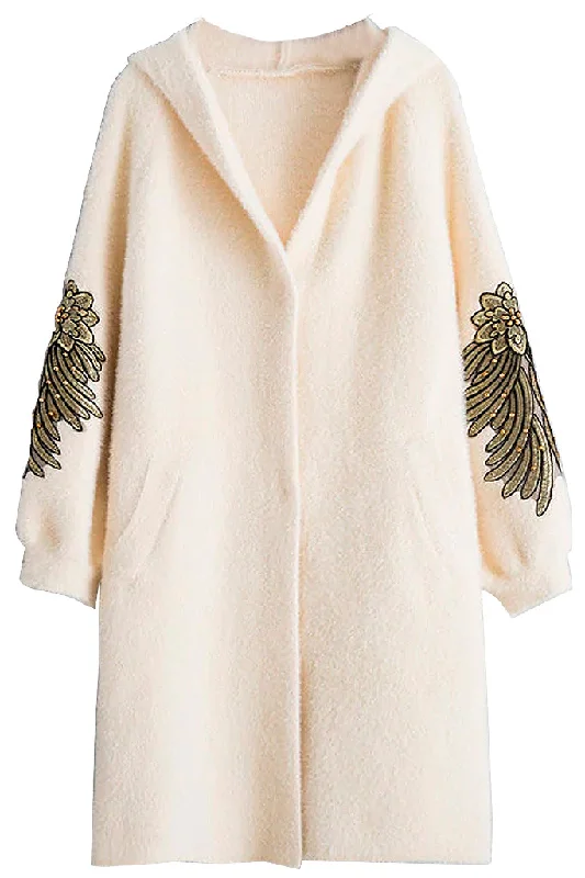 Sale Event Della Light Beige Faux Fur Coat