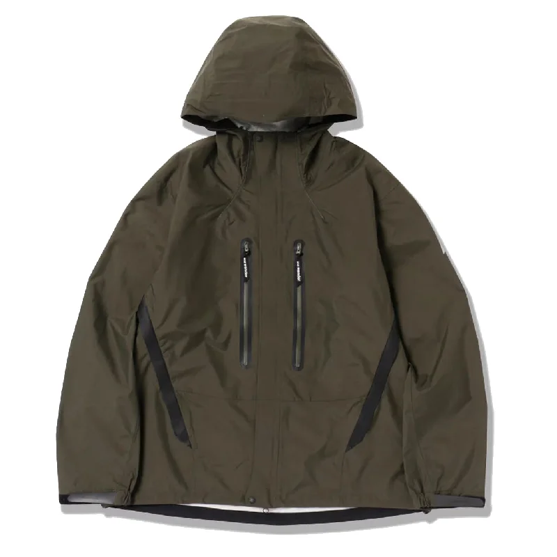 Price Smash And Wander Womens 2.5L Hiker Rain Jacket Dark Khaki