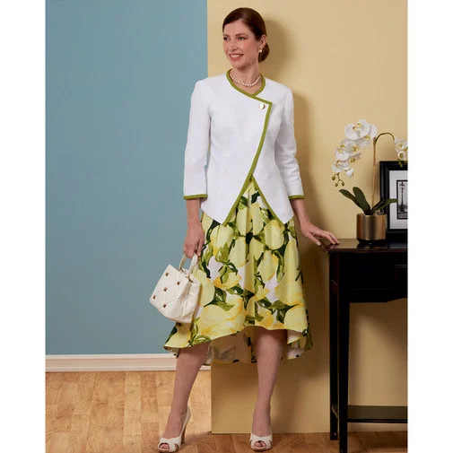 Closeout Simplicity Jacket and Skirts S9555