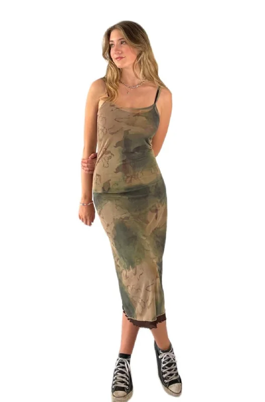 Overstock Sale Forest angel midi dress