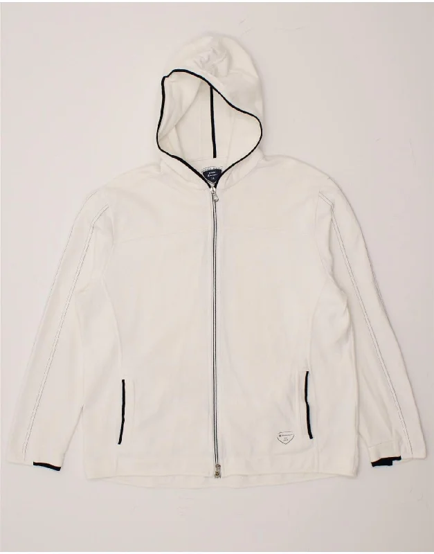 Special Discount CHAMPION Womens Easy Fit Zip Hoodie Sweater UK 16 Large White Cotton Special Discount CHAMPION Womens Easy Fit Zip Hoodie Sweater UK 16 Large White Cotton