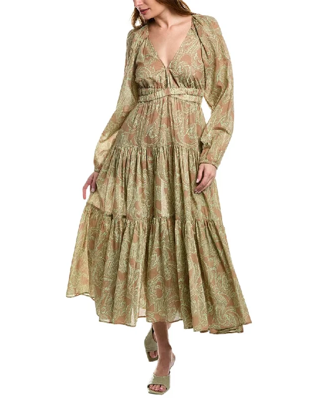 Act Now A.L.C. Iman Midi Dress