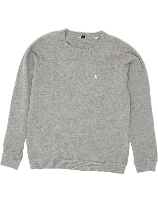 Fantastic Deals JACK WILLS Womens Sweatshirt Jumper UK 12 Medium  Grey Cotton