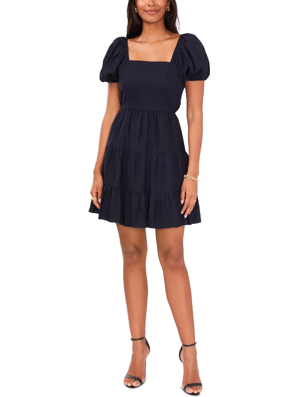 Price Reduction Petites Womens Shift Short Mini Dress
